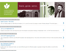 Tablet Screenshot of blog.concordiasem.ab.ca