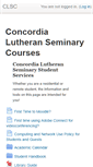 Mobile Screenshot of courses.concordiasem.ab.ca