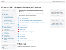 Tablet Screenshot of courses.concordiasem.ab.ca